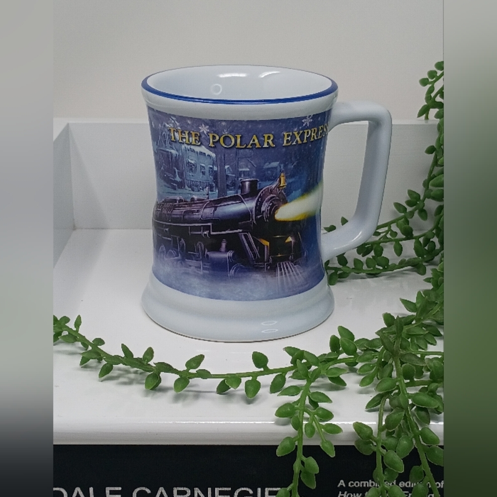 The Polar Express Blue Mug